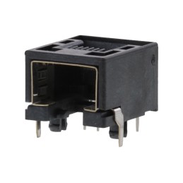 5 pcs - Molex 95540 Series Female RJ45 Connector, Through Hole, Cat3