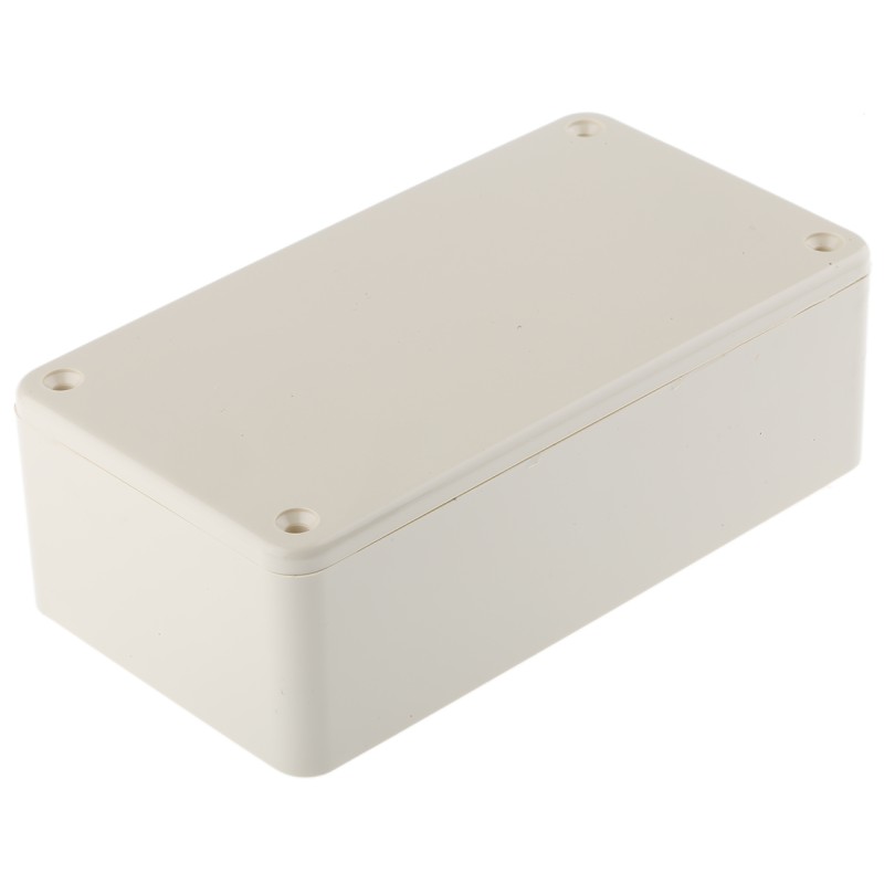 1 pcs - CAMDENBOSS 2000 Series Beige ABS Enclosure, IP54, Beige Lid, 120 x 65 x 40mm