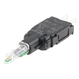 1 pcs - Schneider Electric Harmony XB6 Light Block - Red, 30 V ac/dc