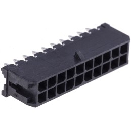 5 pcs - Molex Micro-Fit 3.0 Series Straight Through Hole PCB Header, 20 Contact(s), 3.0mm Pitch, 2 Row(s), Shrouded