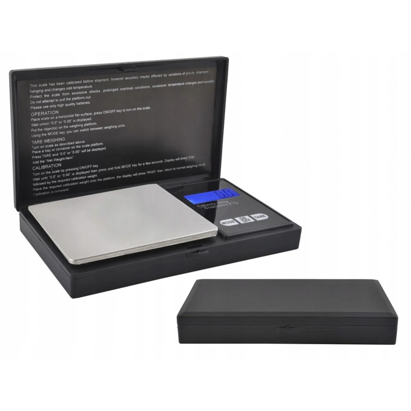 Pocket jewelry scale, small kitchen, 500g 0 1