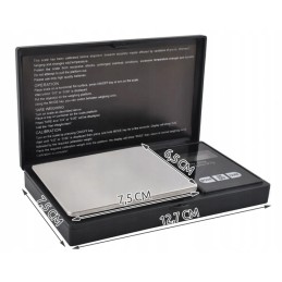 Pocket jewelry scale, small kitchen, 500g 0 1