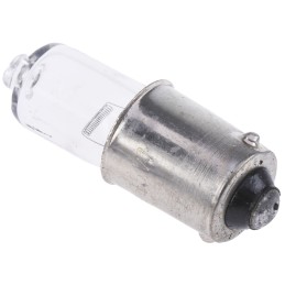 1 pcs - RS PRO BA9s Indicator Light, Clear, 12 V, 1.25 A, 200h