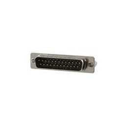 1 pcs : 772-E25-113R051 - D-Sub Standard Connectors IP67,25P M VERT NI W/CLINCH NUT 10
