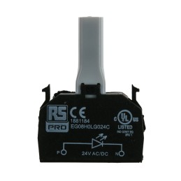 1 pcs - RS PRO Light Block - Green, 24 V ac/dc
