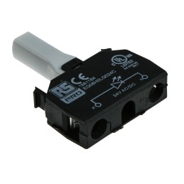 1 pcs - RS PRO Light Block - Green, 24 V ac/dc
