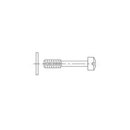 1 pcs : 3342-2-BULK - D-Sub Tools & Hardware JACK SCREW KIT
