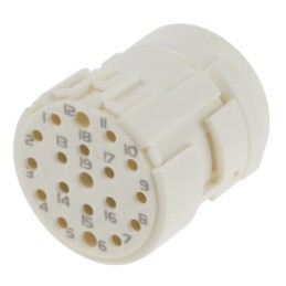 5 pcs - Circular Connector Insert 12 Way