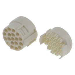 5 pcs - Circular Connector Insert 12 Way