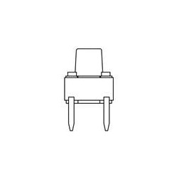 1 pcs : TS-7.0-100 - Tactile Switches 50mA 12VDC Off-(On)