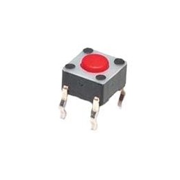 1 pcs : FSM13JH - Tactile Switches 6MM ACTHT W/ESD TACT SWITCH