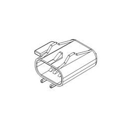 1 pcs : 12059426 - Automotive Connectors CAP COVERING CONN MP BLACK