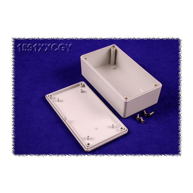 1 pcs - Hammond 1591 Series ABS Enclosure, IP54, 119 x 66 x 36mm