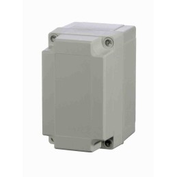 1 pcs - Fibox Grey Polycarbonate Enclosure, IP66, IP67, IK08, Grey Lid, 130.1 x 80.1 x 75mm