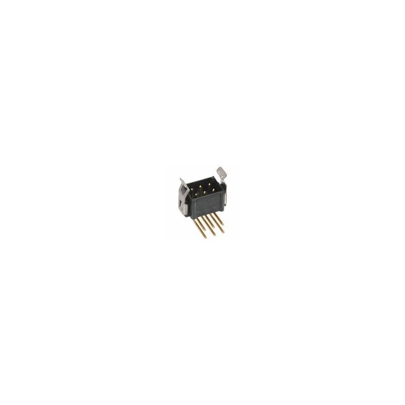 1 pcs : B5743-204-M-L-3 - Headers & Wire Housings MALE CONN 3 WAY 90 DEG LATCH