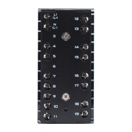 1 pcs - Jumo QUANTROL PID Temperature Controller, 48 x 96mm, 2 Output Analogue, 20 - 30 V ac/dc Supply Voltage