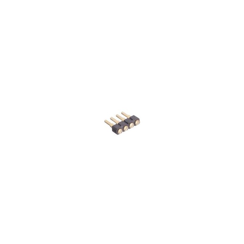 1 pcs : 812-22-004-30-005101 - Headers & Wire Housings STD SPRING-LOADED CONNECTOR