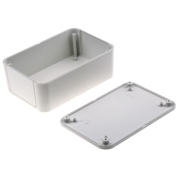 1 pcs - Takachi Electric Industrial PF Series White ABS Enclosure, IP40, White Lid, 150 x 100 x 55mm