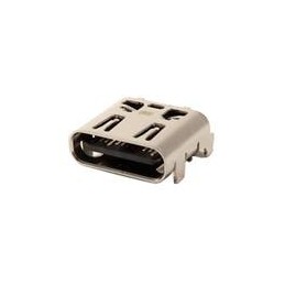 1 pcs : DX07S024JA1R1300 - USB Connectors Recpt Rear SHIELD 2row SMT