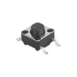 1 pcs : 1301.9304 - Tactile Switches SHORT TRAVEL SWITCH 6X6, 7.3MM