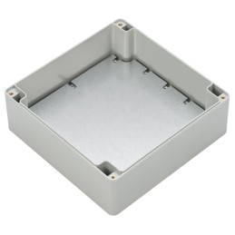 1 pcs - RS PRO Grey ABS Enclosure, IP65, Grey Lid, 139.8 x 209.7 x 60.1mm