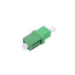 1 pcs : F727711100 - Fibre Optic Connectors LC low-prof snap-in MT.ing adaptor with zirconia align sleeve for simplex SM APC