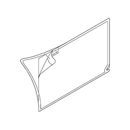 5 pcs - Mitsubishi Protective Sheet For Use With HMI GT21 Model