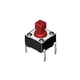 1 pcs : DTS-644N-V - Tactile Switches TACTILE SWITCH 6X6MM