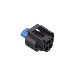 1 pcs : F119300 - Automotive Connectors 2 way Female APEX Sensomate 2.8 Black CONN