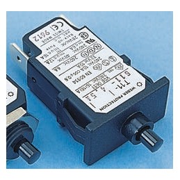 1 pcs - Schurter Thermal Circuit Breaker - T11 Single Pole 240V ac Voltage Rating, 4A Current Rating