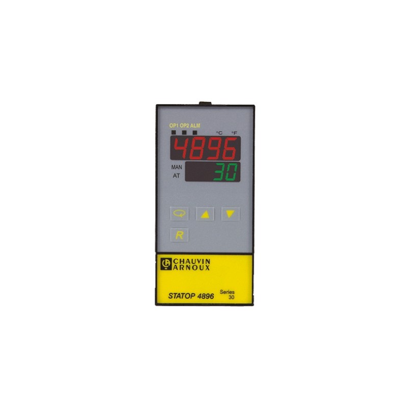 1 pcs - Pyro Controle STATOP 4896 PID Temperature Controller, 2 Output, 90 - 260 V ac Supply Voltage