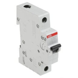 1 pcs - ABB Compact Home SH200 MCB, 1P, 10A Curve C, 440V AC, 60V DC, 6 kA Breaking Capacity