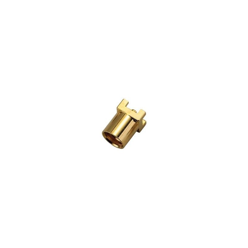 1 pcs : PCB.MMCX.F.ST.SMT.JACK.HT - RF Connectors / Coaxial Connectors MMCX Straight SMT Mount for PCB