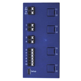 1 pcs - Jumo diraTRON Panel Mount PID Temperature Controller, 48 x 96mm 3 Input, 3 Output 2 Relay, 1 Logic, 110 - 240 V