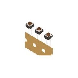 1 pcs : DTST-65K-V - Tactile Switches Radial Taping 6*6