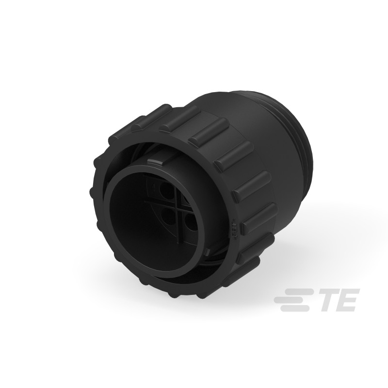 100 pcs - TE Connectivity, AMP CPC Connector Housing Cable Mount, 600 V ac