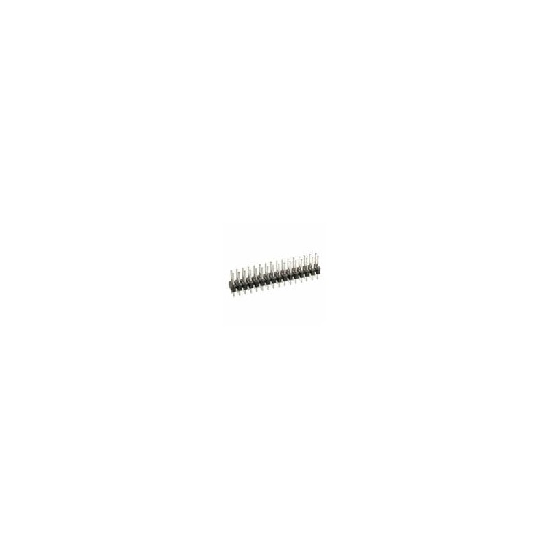 1 pcs : M20-9980945 - Headers & Wire Housings 09+09 DIL VERTICAL PIN HEADER GOLD HT