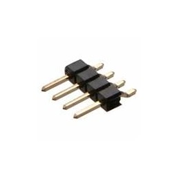 1 pcs : M22-5330405 - Headers & Wire Housings 4 PIN SIL HORIZONTAL GOLD PIN HEADER