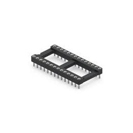 1 pcs : 115-43-628-41-001000 - IC & Component Sockets 28P VERY LOW PROFILE