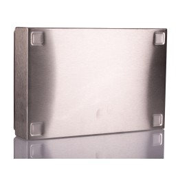 1 pcs - Rittal KL Series Stainless Steel Terminal Box, IP66, 300 mm x 200 mm x 80mm