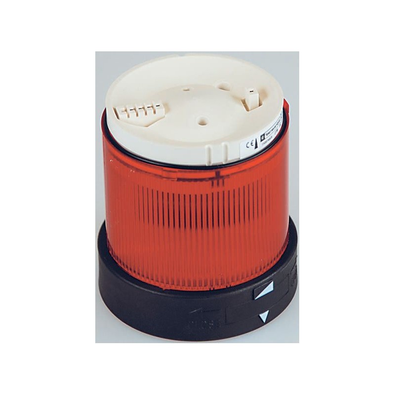1 pcs - Schneider Electric Harmony XVB Series Red Flashing Effect Beacon Unit, 24 V ac/dc, Xenon Bulb, AC, DC, IP65