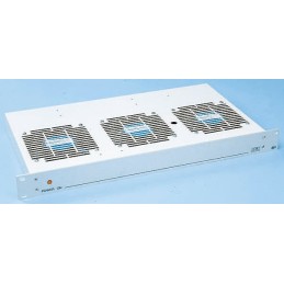 1 pcs - RS PRO 3 Fan Fan Tray, 1U