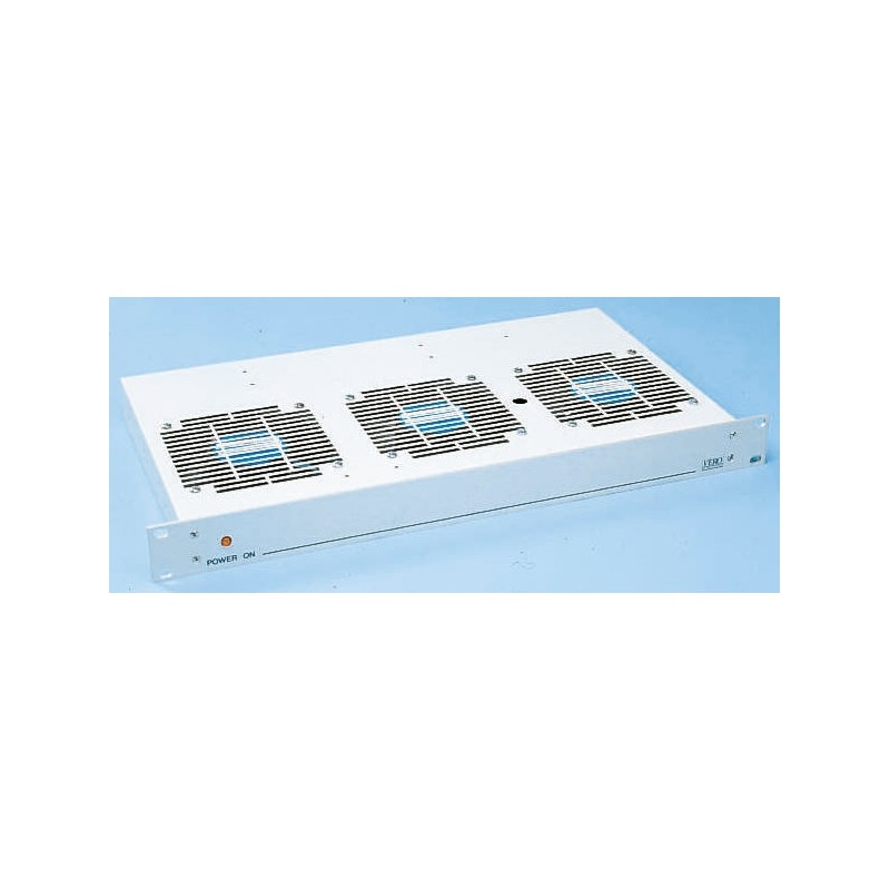 1 pcs - RS PRO 3 Fan Fan Tray, 1U