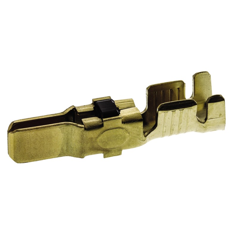 100 pcs - TE Connectivity Male Crimp Circular Connector Contact, Contact Size 16, Wire Size 10 - 8 AWG