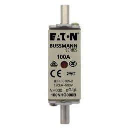 1 pcs - Eaton 100A Tag Fuse, NH000, 500V ac