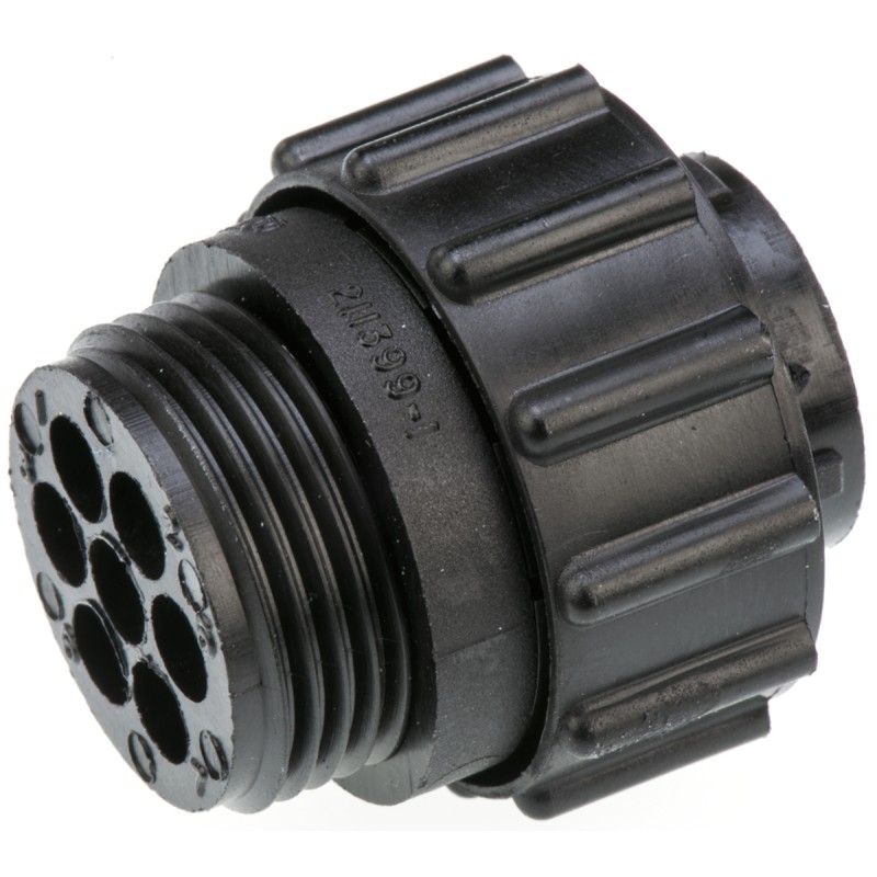 100 pcs - TE Connectivity Circular Connector, 7 Contacts, Cable Mount, Plug, Female, CPC Series 1 Series