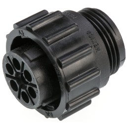 100 pcs - TE Connectivity Circular Connector, 7 Contacts, Cable Mount, Plug, Female, CPC Series 1 Series