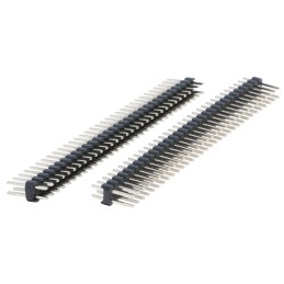 5 pcs - Wurth Elektronik WR-PHD Series Straight Through Hole Pin Header, 64 Contact(s), 2.54mm Pitch, 2 Row(s), Unshrouded