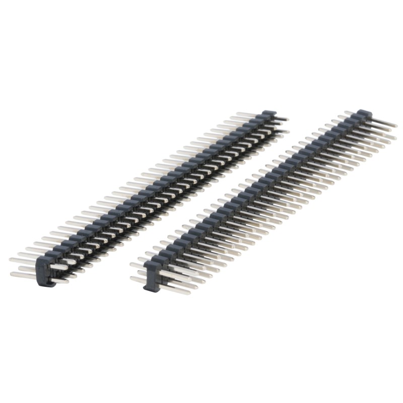 5 pcs - Wurth Elektronik WR-PHD Series Straight Through Hole Pin Header, 64 Contact(s), 2.54mm Pitch, 2 Row(s), Unshrouded