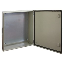 1 pcs - RS PRO Steel Wall Box, IP66, 800 mm x 600 mm x 260mm